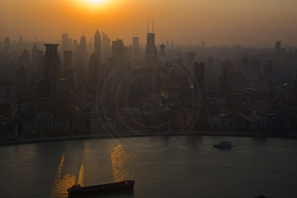 Shanghai sunset