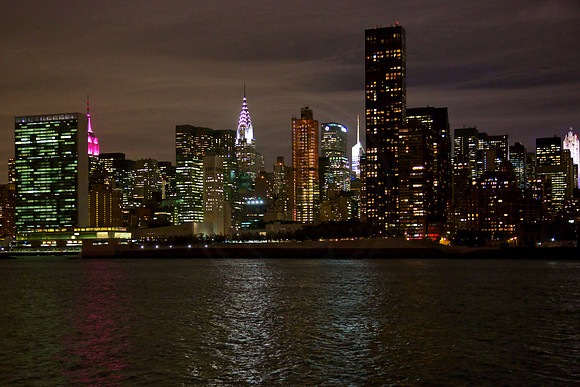 New York at night