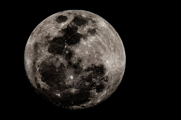 Moon - from home