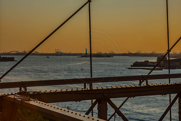 Across the bay