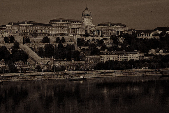 Sepia castle