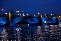 Blue bridge